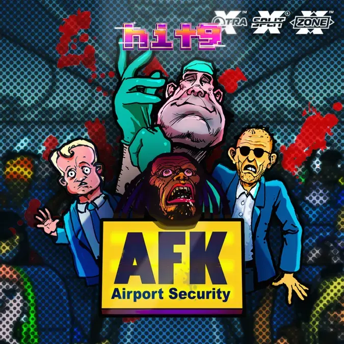 Tampilan visual slot AFK Airport Security dengan tema pemeriksaan bandara yang penuh aksi.